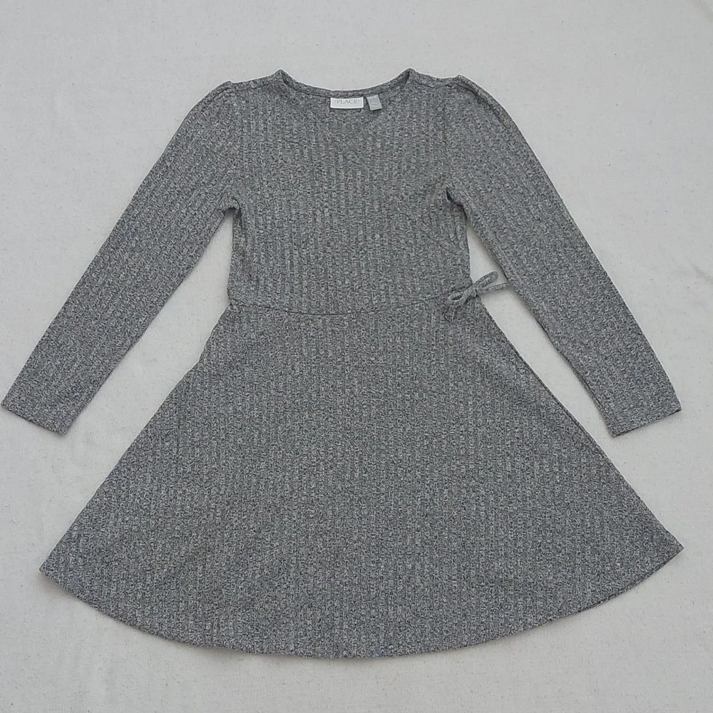 THE CHILDREN'S PLACE Leightweight Sweater Knit Faux Wrap Dress NWT